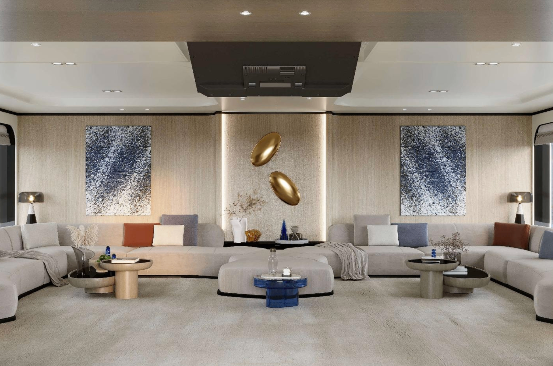 Main salon lounge