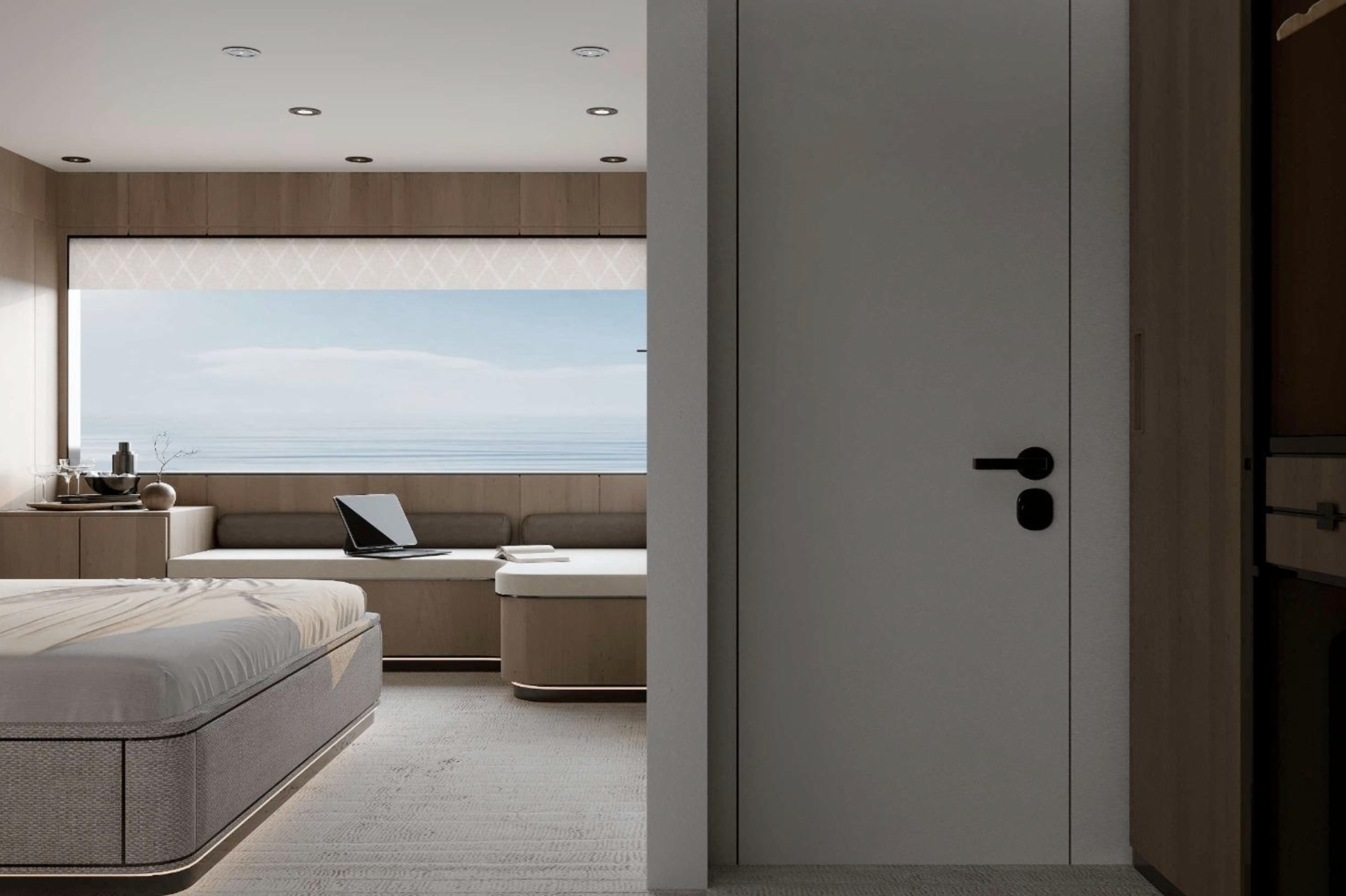 Master suite entrance
