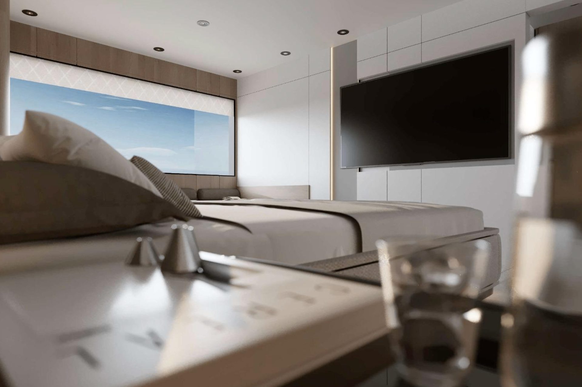 Master suite cinematic angle